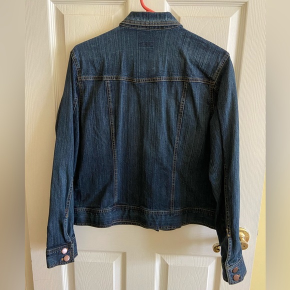 Jacket Blue Jean Womens Izod Denim Jacket - Picture 2 of 10